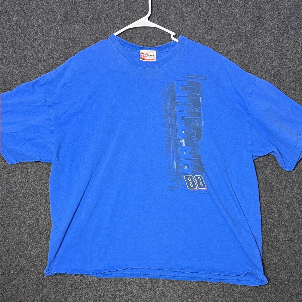 Chase Authentics Dale JR National Guard Blue Graphic Tee 3XL
